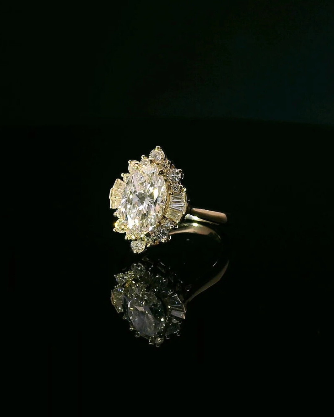 1.86CT Marquise Ring