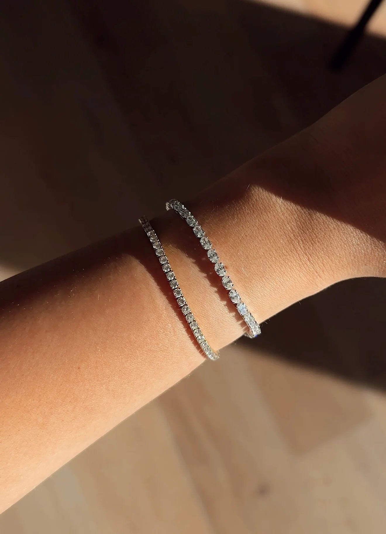 OVAL DIAMOND TENNIS BRACELET