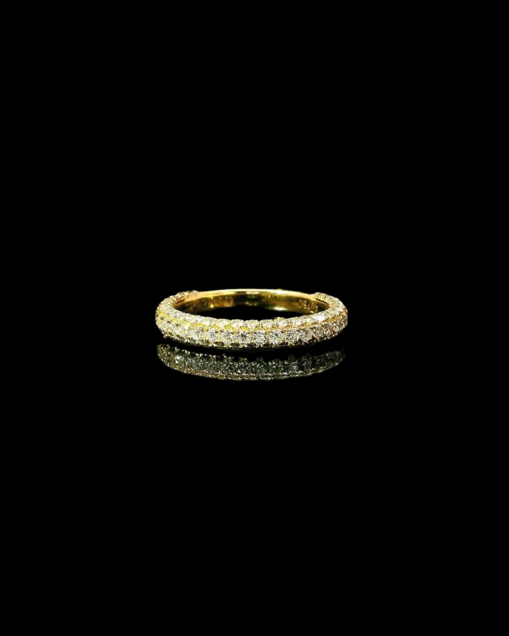 Triple Pavé Band
