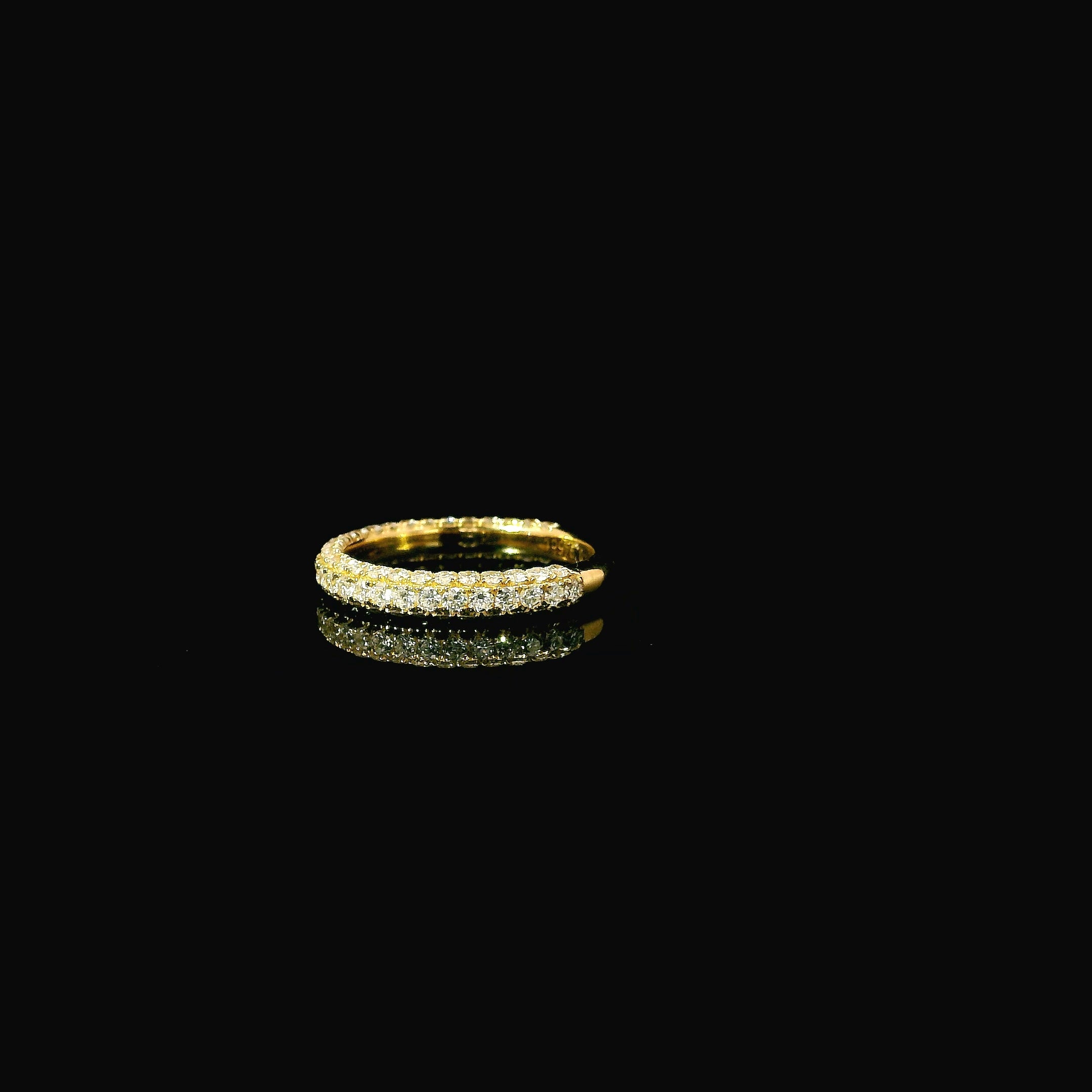 Triple Pavé Band