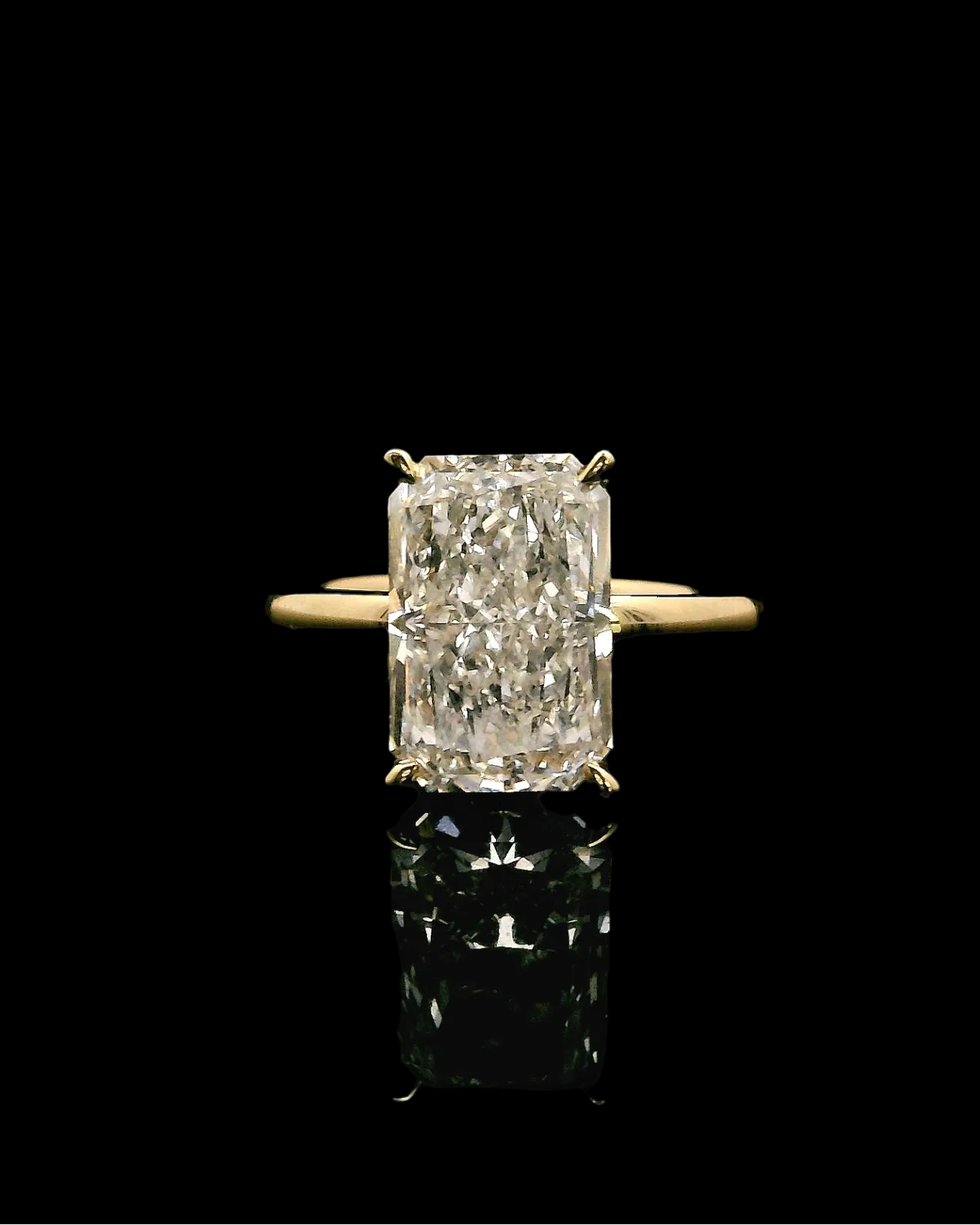 3.5CT Radiant Solitaire