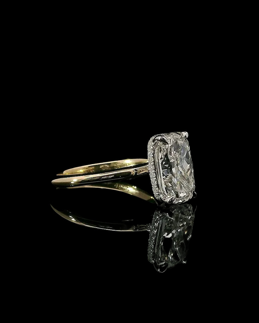 3.38CT Elongated Cushion