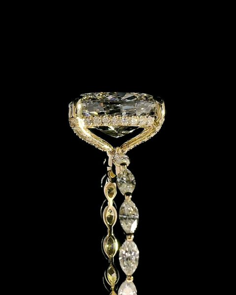 3.27CT Oval - Marquise Band