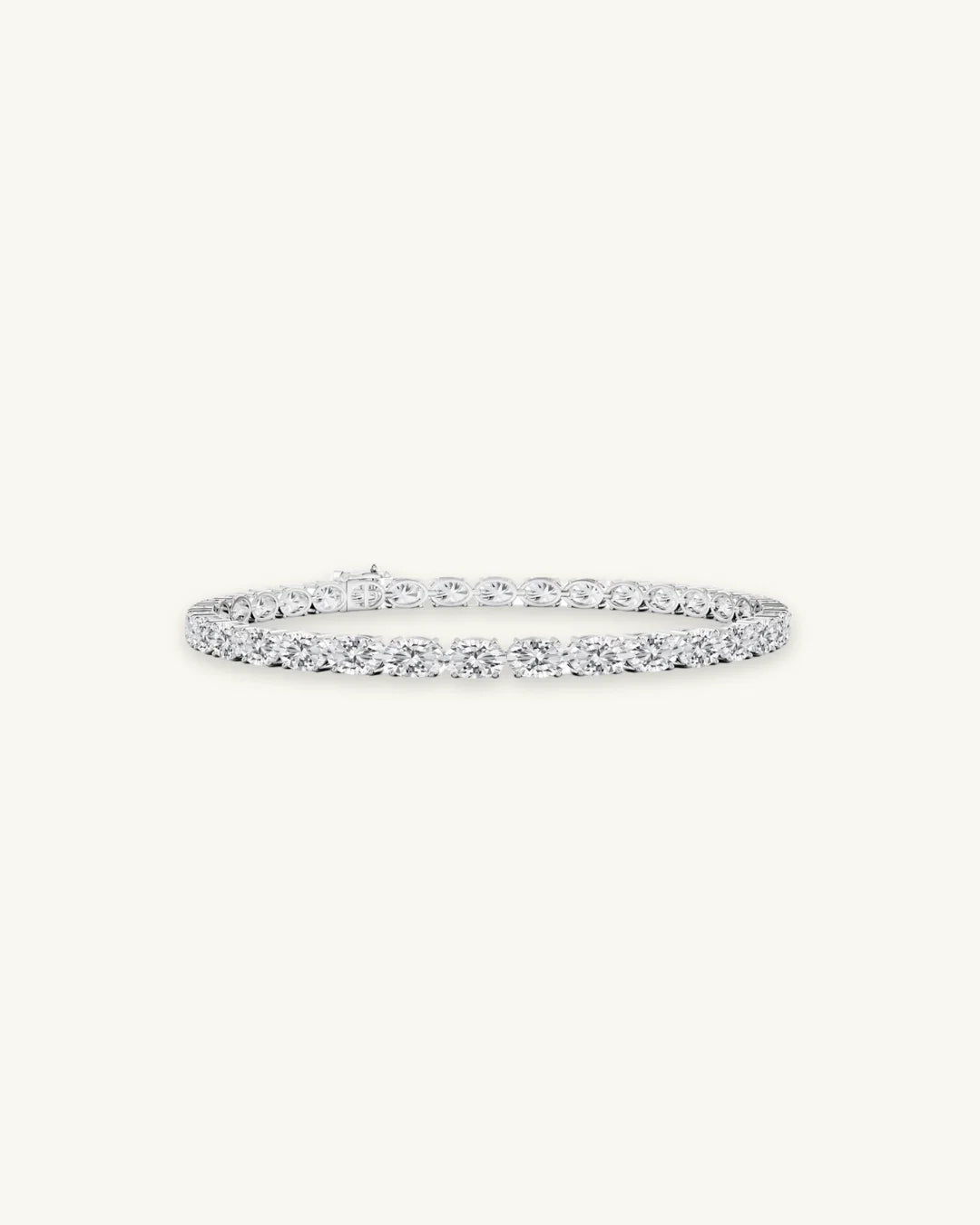 OVAL DIAMOND TENNIS BRACELET