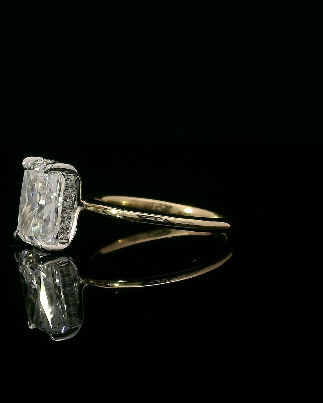 2.55CT Radiant Solitaire
