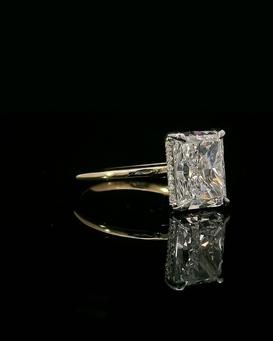 2.55CT Radiant Solitaire