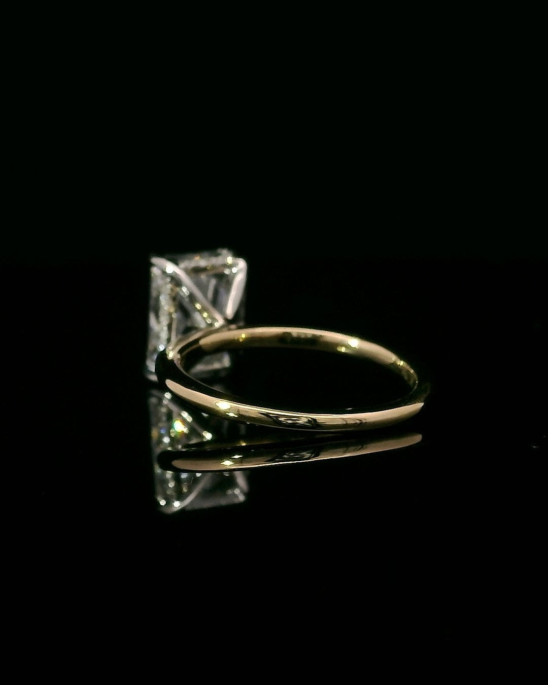 2.55CT Radiant Solitaire